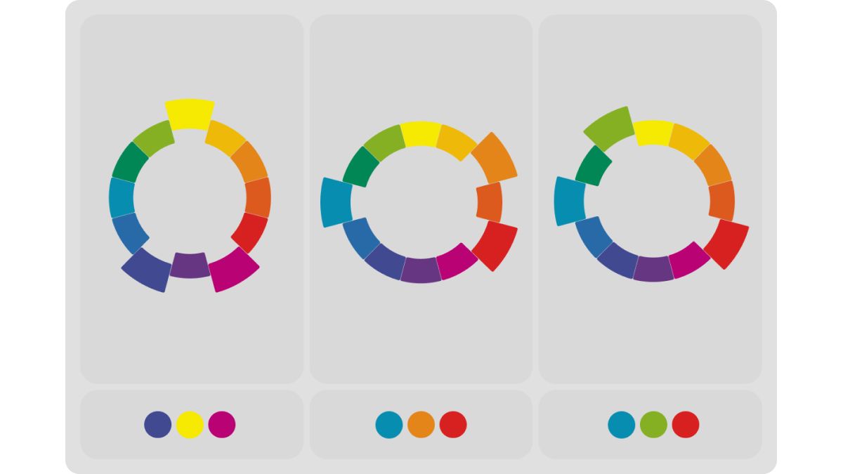 Сплит-комплиментарная цветовая схема