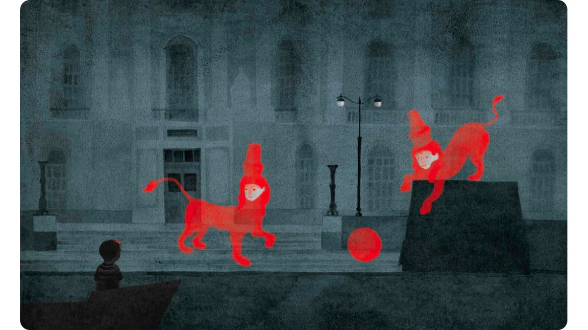 Иллюстрация Каси Денисевич к книге «Баллада о маленьком буксире»