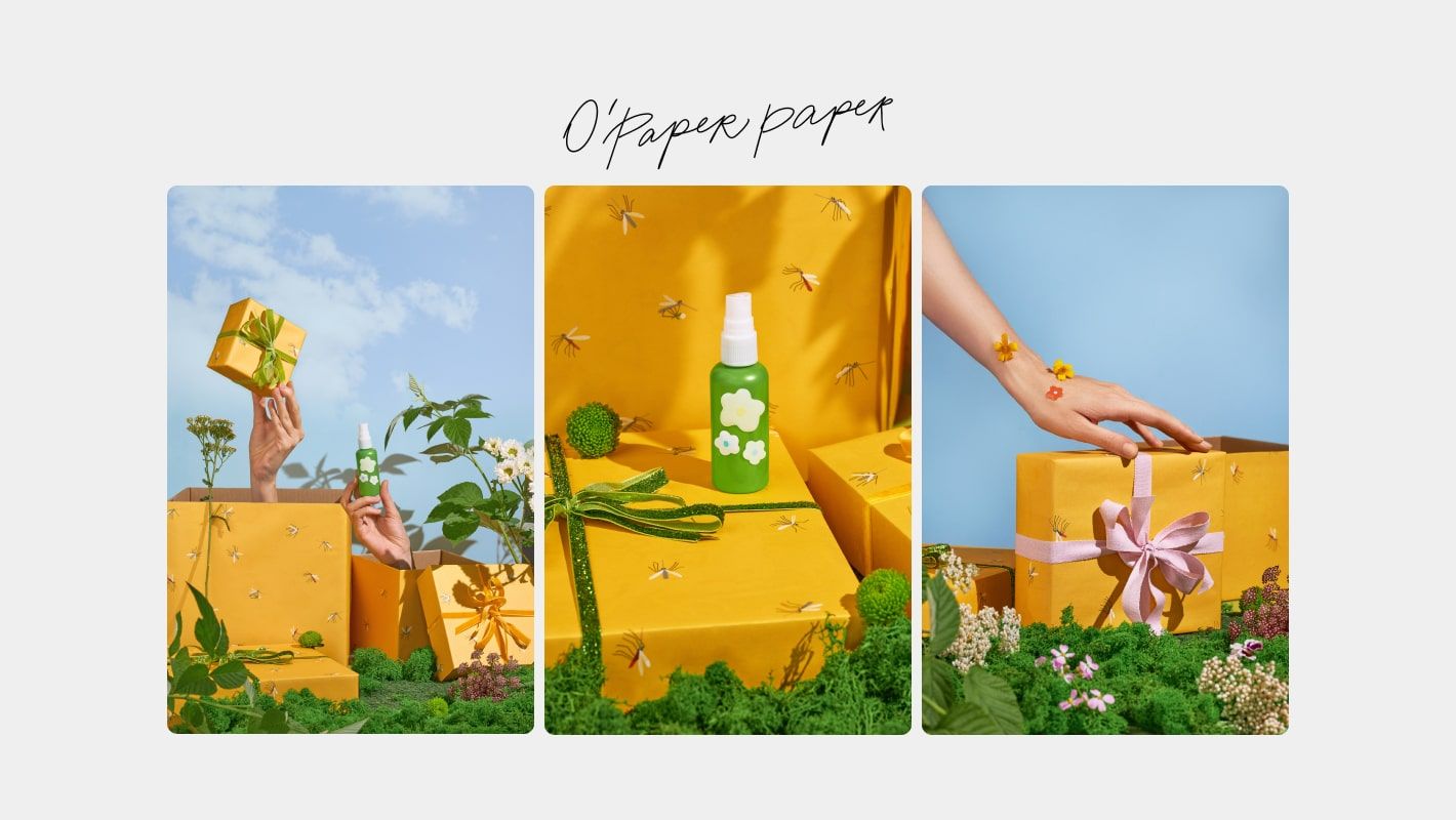 Айдентика O Paper Paper