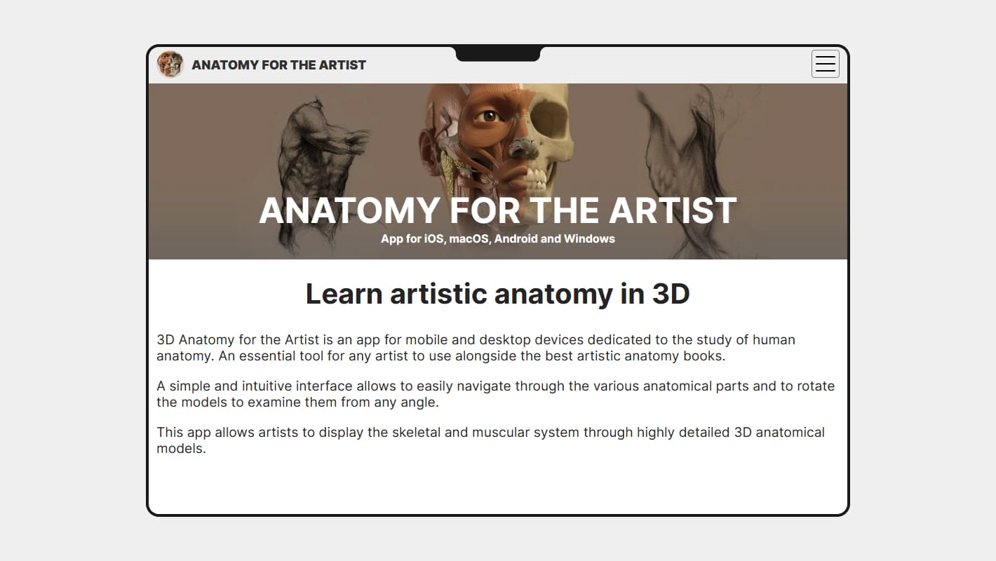 Сайт Anatomy for the Artist