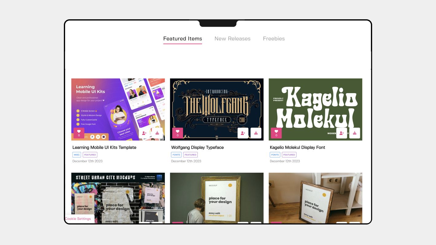 Интерфейс Deeezy