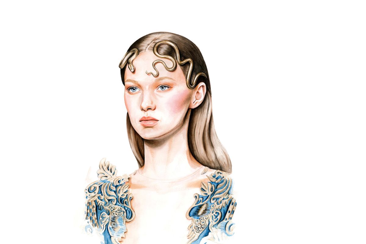 Пример работы дизайнера одежды