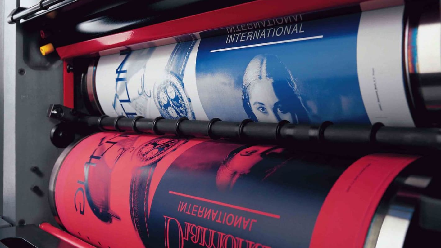 Создание плакатов через офсетную технологию