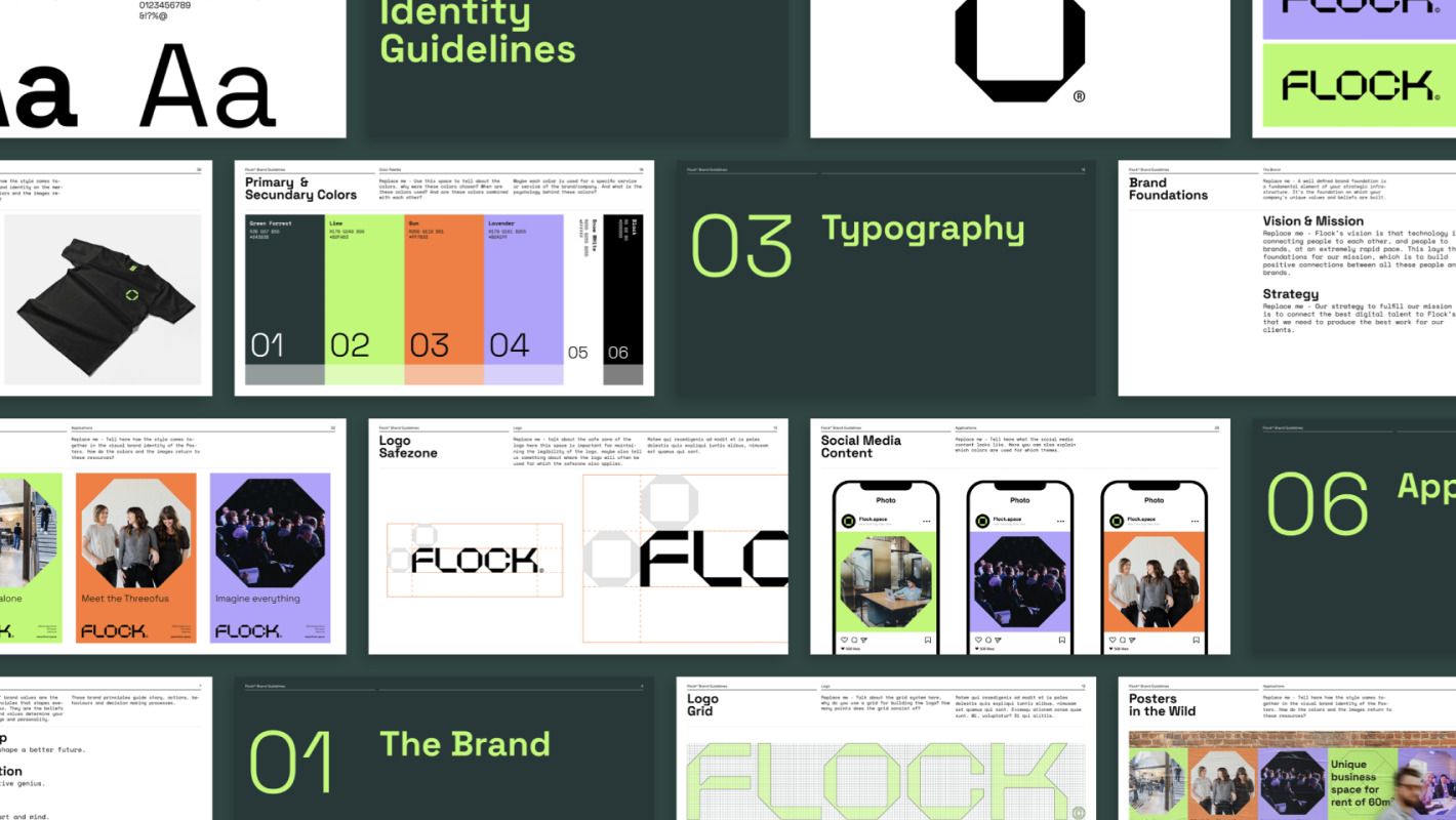 Пример фирменного стиля компании