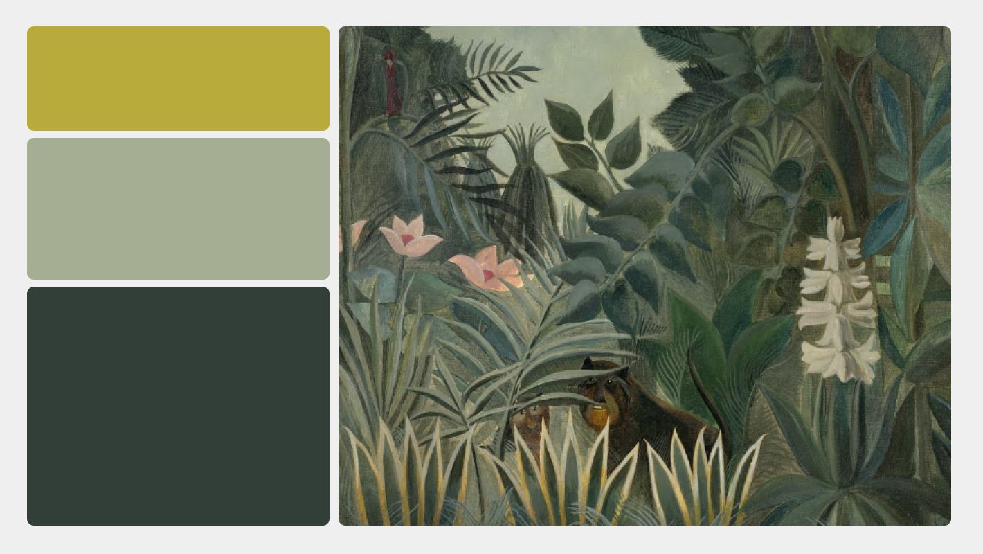 Схема «60–30–10» на примере картины