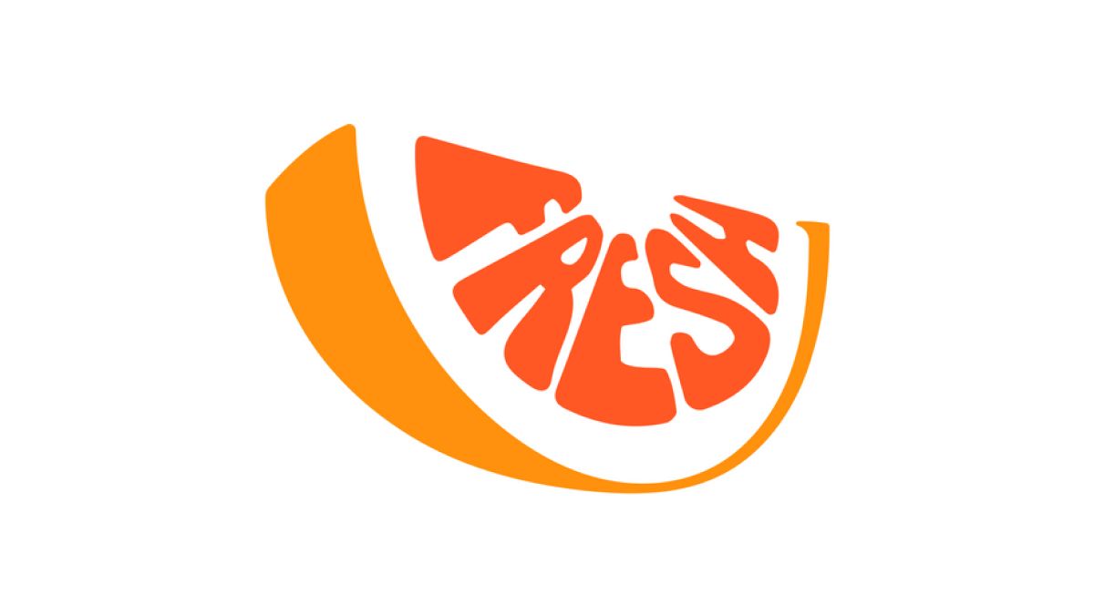 Слово, вписанное в дольку апельсина