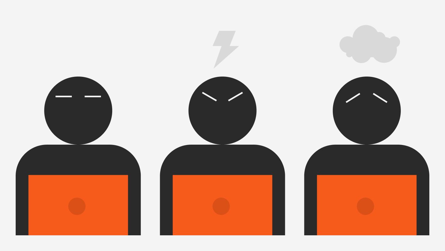 Эмоции при дедлайне