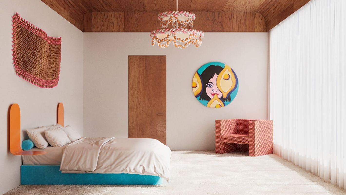 Пример дизайна спальни