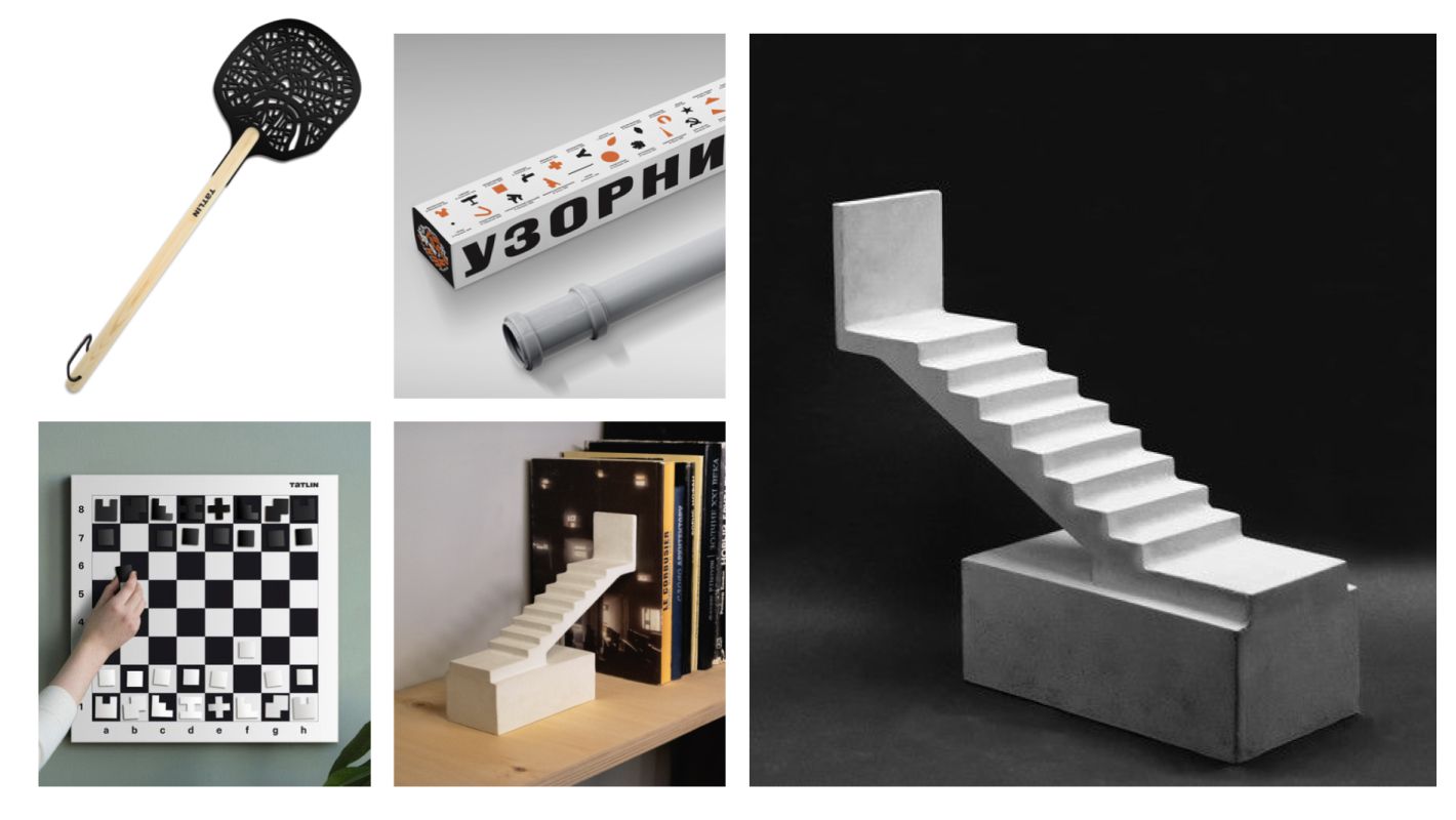 Нестандартные объекты мерча TATLIN