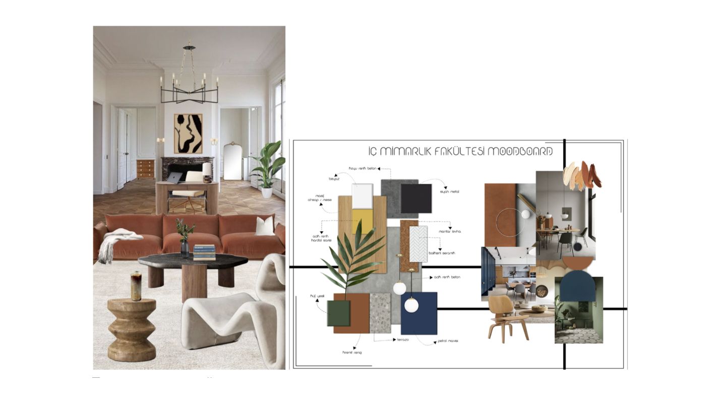 Примеры коллажей в дизайне интерьеров