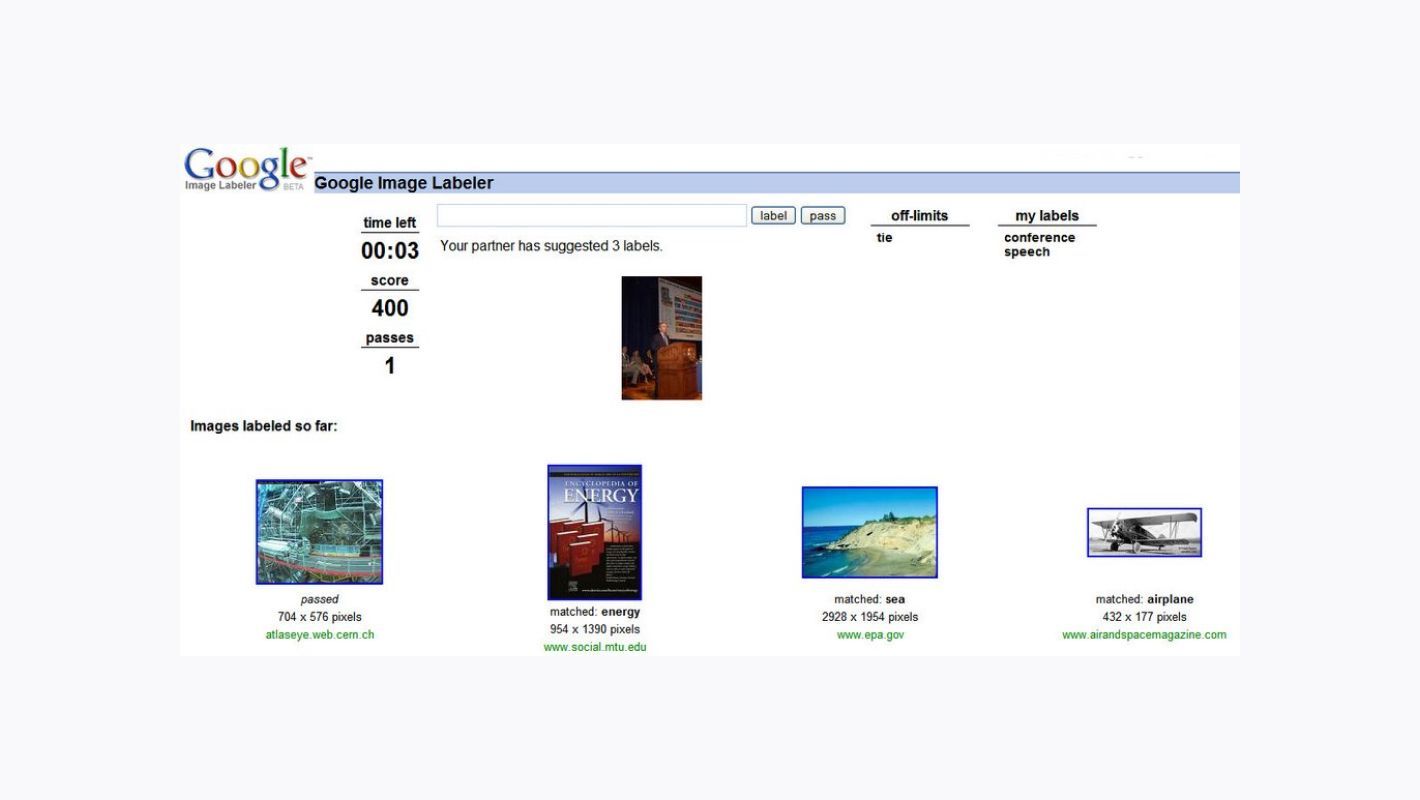 Google Image Labeler
