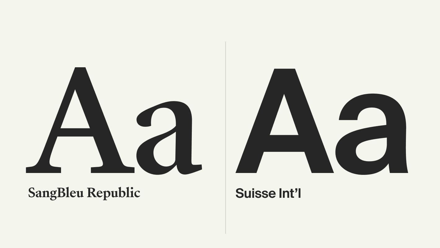 SangBleu Republic + Suisse Int’l