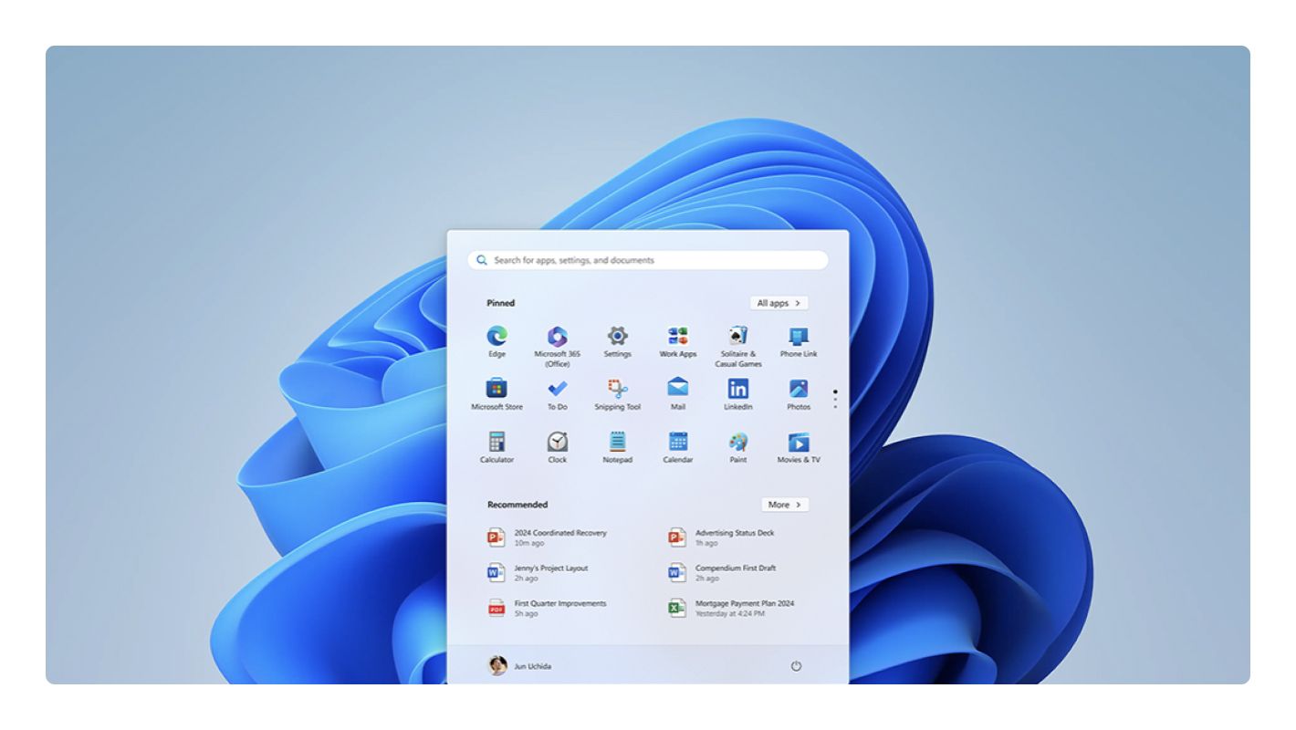 Microsoft как пример GUI